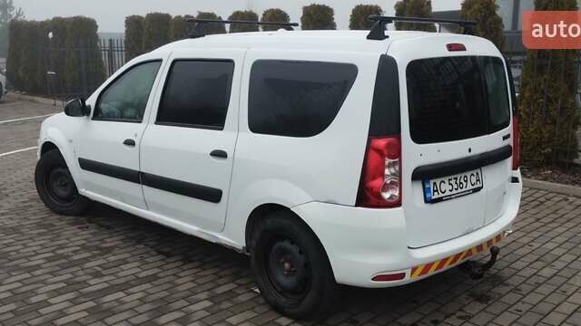 Білий Дачія Logan MCV, об'ємом двигуна 1.6 л та пробігом 230 тис. км за 5000 $, фото 2 на Automoto.ua