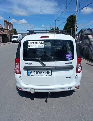 Белый Дачия Logan MCV, объемом двигателя 1.5 л и пробегом 280 тыс. км за 5650 $, фото 4 на Automoto.ua