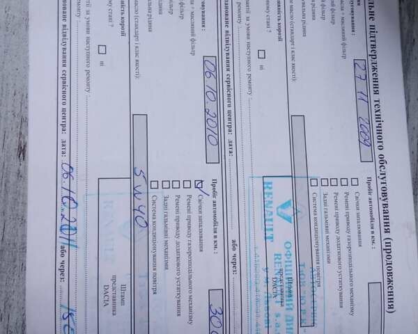 Бежевый Дачия Logan MCV, объемом двигателя 1.6 л и пробегом 285 тыс. км за 5600 $, фото 10 на Automoto.ua