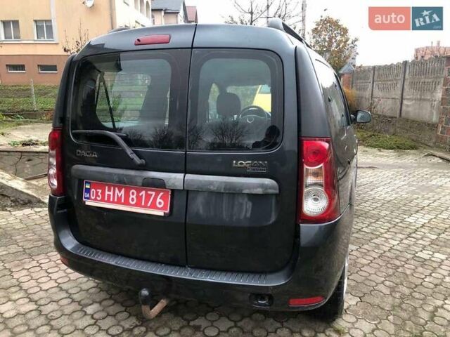 Чорний Дачія Logan MCV, об'ємом двигуна 1.6 л та пробігом 180 тис. км за 5850 $, фото 4 на Automoto.ua