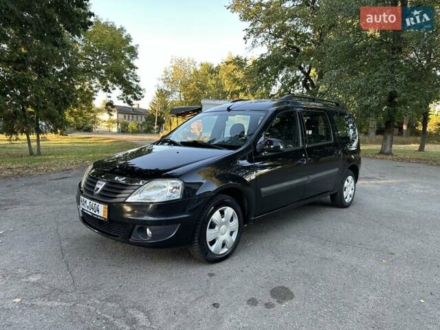 Черный Дачия Logan MCV, объемом двигателя 1.6 л и пробегом 143 тыс. км за 6850 $, фото 3 на Automoto.ua