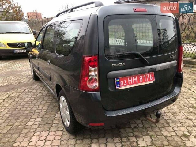 Чорний Дачія Logan MCV, об'ємом двигуна 1.6 л та пробігом 180 тис. км за 5850 $, фото 6 на Automoto.ua