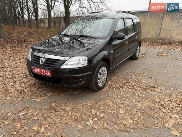 Черный Дачия Logan MCV, объемом двигателя 1.6 л и пробегом 233 тыс. км за 6500 $, фото 8 на Automoto.ua