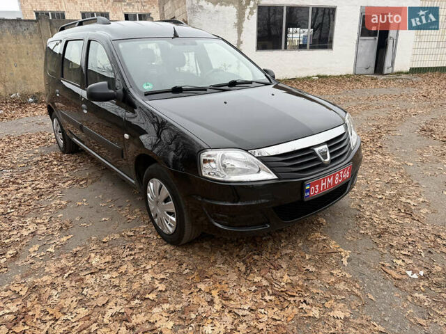 Черный Дачия Logan MCV, объемом двигателя 1.6 л и пробегом 233 тыс. км за 6500 $, фото 2 на Automoto.ua