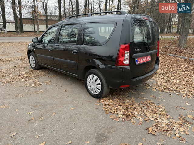 Черный Дачия Logan MCV, объемом двигателя 1.6 л и пробегом 233 тыс. км за 6500 $, фото 5 на Automoto.ua