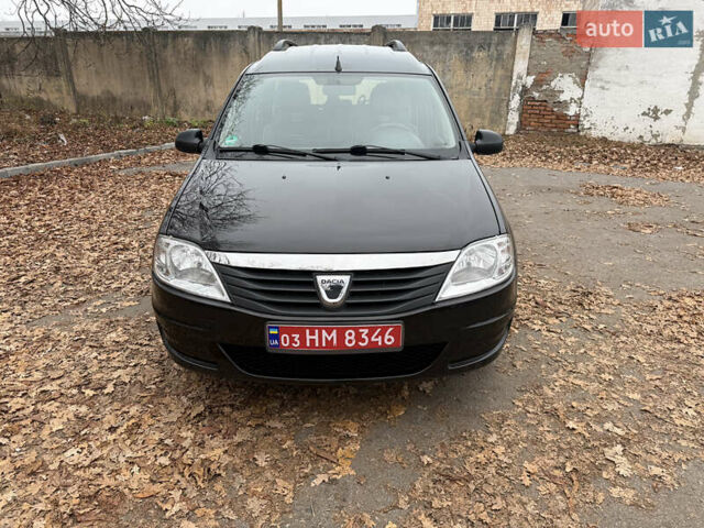 Черный Дачия Logan MCV, объемом двигателя 1.6 л и пробегом 233 тыс. км за 6500 $, фото 1 на Automoto.ua