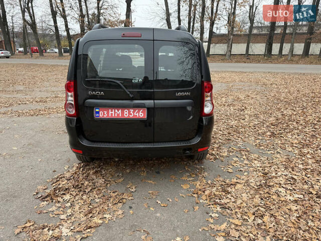 Черный Дачия Logan MCV, объемом двигателя 1.6 л и пробегом 233 тыс. км за 6500 $, фото 3 на Automoto.ua