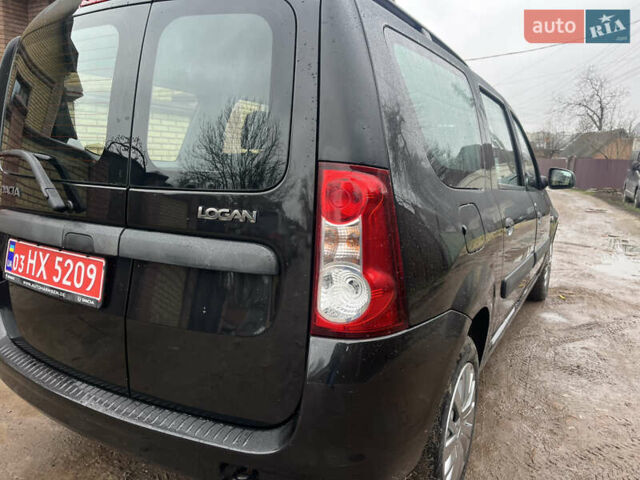 Черный Дачия Logan MCV, объемом двигателя 1.6 л и пробегом 220 тыс. км за 6900 $, фото 15 на Automoto.ua