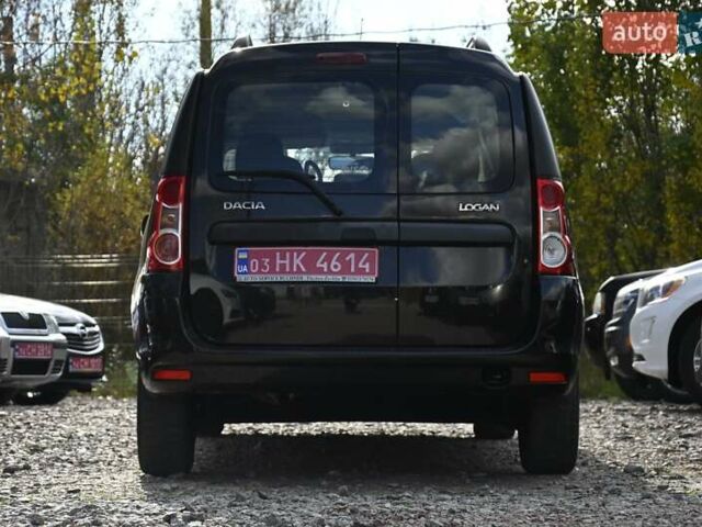 Черный Дачия Logan MCV, объемом двигателя 1.6 л и пробегом 135 тыс. км за 6950 $, фото 8 на Automoto.ua