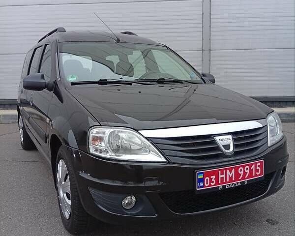 Чорний Дачія Logan MCV, об'ємом двигуна 1.6 л та пробігом 180 тис. км за 6899 $, фото 1 на Automoto.ua