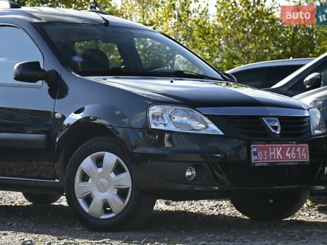 Черный Дачия Logan MCV, объемом двигателя 1.6 л и пробегом 135 тыс. км за 6950 $, фото 2 на Automoto.ua