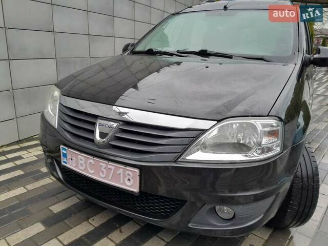 Чорний Дачія Logan MCV, об'ємом двигуна 1.6 л та пробігом 148 тис. км за 6295 $, фото 8 на Automoto.ua