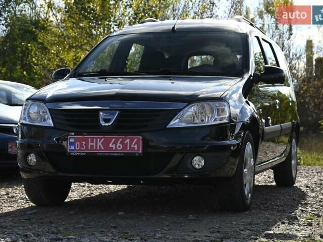 Черный Дачия Logan MCV, объемом двигателя 1.6 л и пробегом 135 тыс. км за 6950 $, фото 4 на Automoto.ua