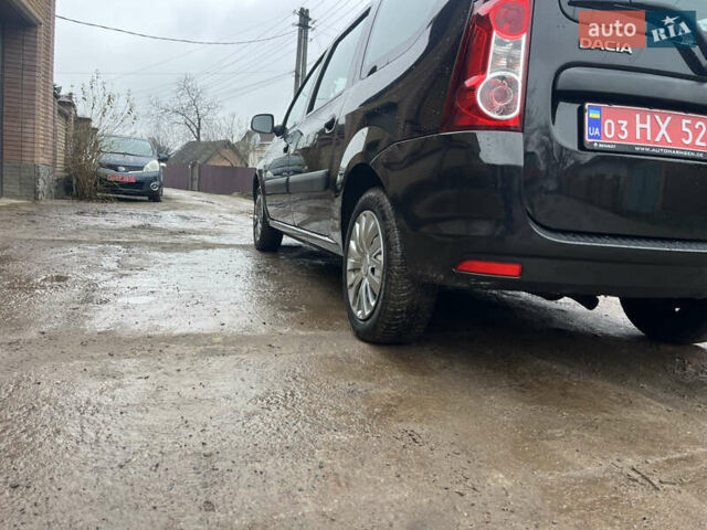 Черный Дачия Logan MCV, объемом двигателя 1.6 л и пробегом 220 тыс. км за 6900 $, фото 18 на Automoto.ua