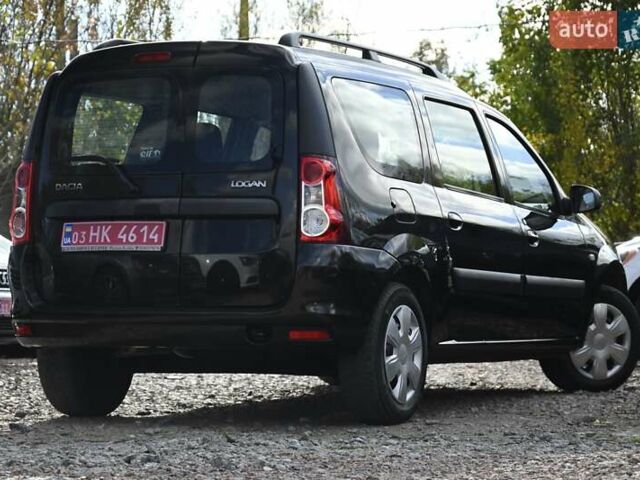Черный Дачия Logan MCV, объемом двигателя 1.6 л и пробегом 135 тыс. км за 6950 $, фото 10 на Automoto.ua