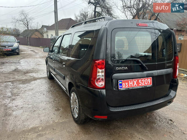 Черный Дачия Logan MCV, объемом двигателя 1.6 л и пробегом 220 тыс. км за 6900 $, фото 19 на Automoto.ua