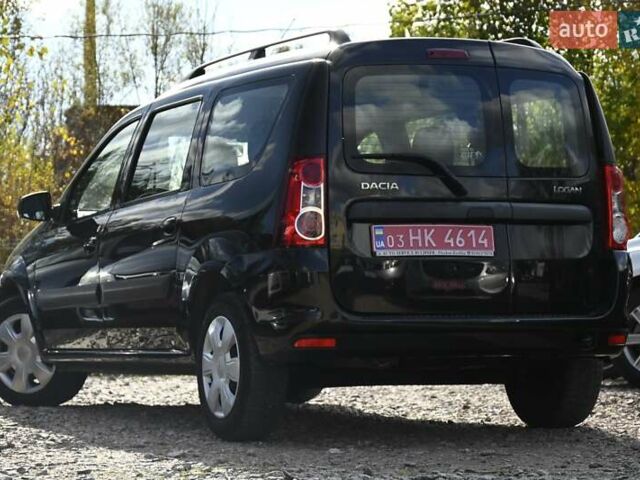 Черный Дачия Logan MCV, объемом двигателя 1.6 л и пробегом 135 тыс. км за 6950 $, фото 7 на Automoto.ua