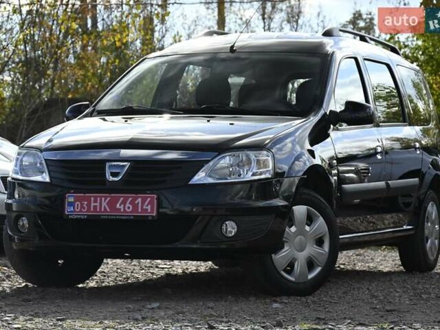 Черный Дачия Logan MCV, объемом двигателя 1.6 л и пробегом 135 тыс. км за 6950 $, фото 6 на Automoto.ua
