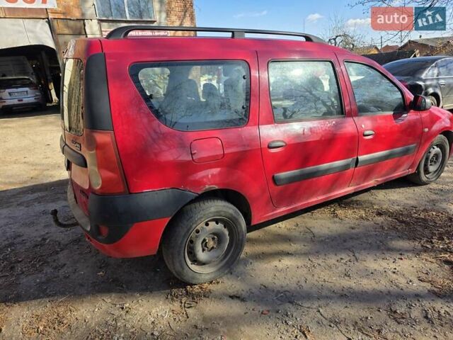 Червоний Дачія Logan MCV, об'ємом двигуна 1.6 л та пробігом 290 тис. км за 3500 $, фото 5 на Automoto.ua