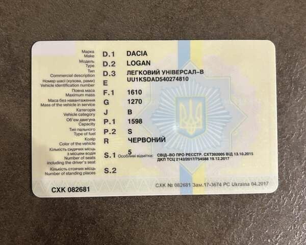 Красный Дачия Logan MCV, объемом двигателя 1.6 л и пробегом 194 тыс. км за 4500 $, фото 10 на Automoto.ua