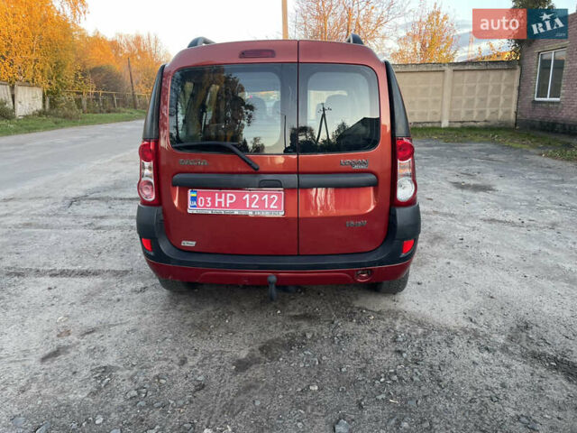 Дачия Logan MCV 2008 в Млынове на Automoto.ua Красный Дачия Logan MCV, объемом двигателя 1.6 л и пробегом 204 тыс. км за 4850 $, фото 4 на Automoto.ua