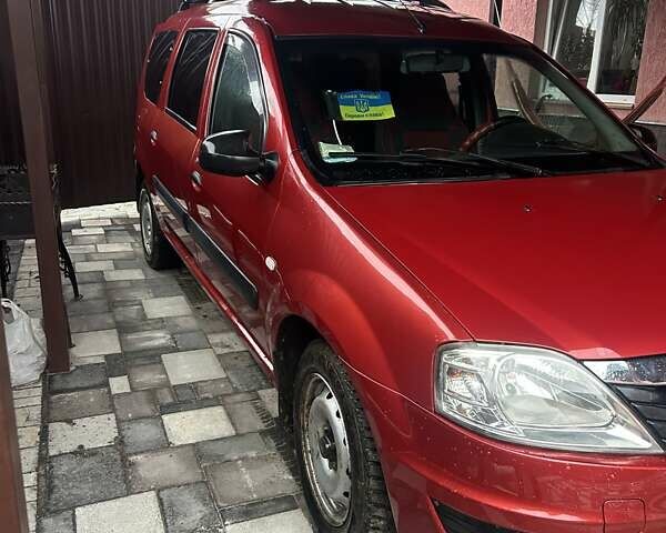 Красный Дачия Logan MCV, объемом двигателя 1.6 л и пробегом 194 тыс. км за 4500 $, фото 4 на Automoto.ua