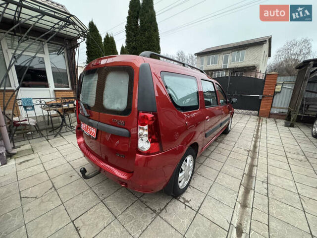 Червоний Дачія Logan MCV, об'ємом двигуна 1.6 л та пробігом 174 тис. км за 5999 $, фото 3 на Automoto.ua