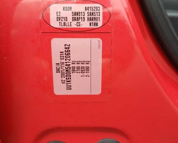 Красный Дачия Logan MCV, объемом двигателя 1.6 л и пробегом 159 тыс. км за 5850 $, фото 26 на Automoto.ua