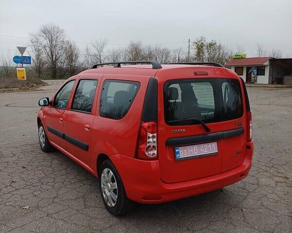 Красный Дачия Logan MCV, объемом двигателя 1.6 л и пробегом 159 тыс. км за 5850 $, фото 20 на Automoto.ua