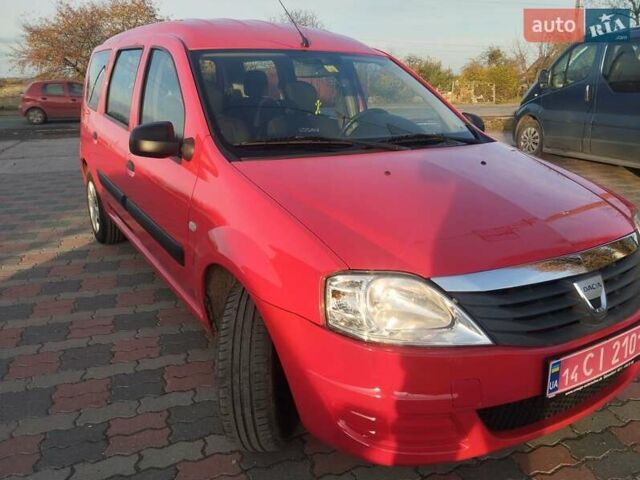Красный Дачия Logan MCV, объемом двигателя 1.6 л и пробегом 131 тыс. км за 5300 $, фото 7 на Automoto.ua