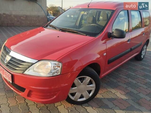 Красный Дачия Logan MCV, объемом двигателя 1.6 л и пробегом 131 тыс. км за 5300 $, фото 5 на Automoto.ua