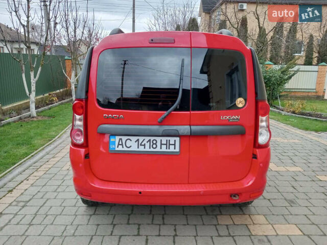 Червоний Дачія Logan MCV, об'ємом двигуна 1.6 л та пробігом 199 тис. км за 4950 $, фото 5 на Automoto.ua