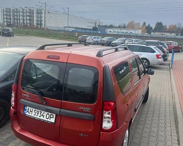 Червоний Дачія Logan MCV, об'ємом двигуна 1.6 л та пробігом 226 тис. км за 6000 $, фото 4 на Automoto.ua