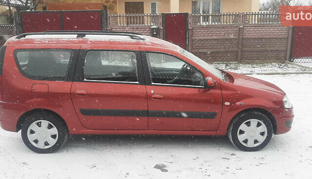 Красный Дачия Logan MCV, объемом двигателя 1.6 л и пробегом 178 тыс. км за 6650 $, фото 10 на Automoto.ua