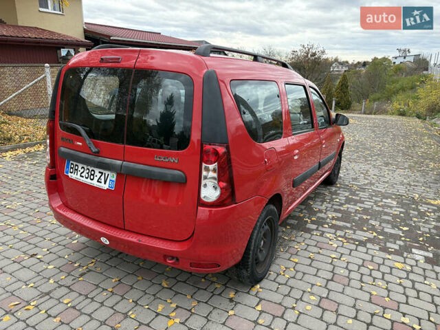 Дачия Logan MCV 2011 в Ровно на Automoto.ua Красный Дачия Logan MCV, объемом двигателя 1.6 л и пробегом 190 тыс. км за 5550 $, фото 6 на Automoto.ua