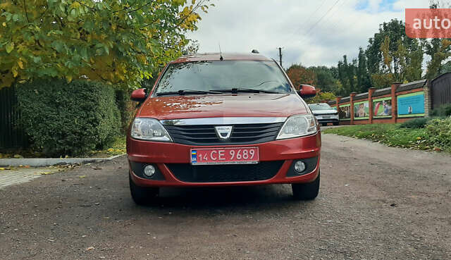 Красный Дачия Logan MCV, объемом двигателя 1.6 л и пробегом 178 тыс. км за 6650 $, фото 12 на Automoto.ua