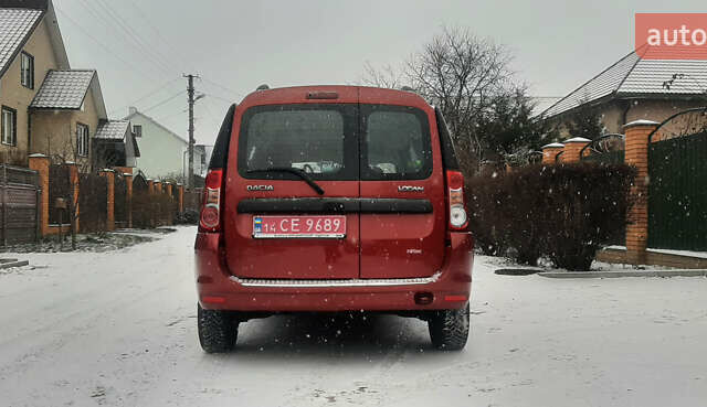 Красный Дачия Logan MCV, объемом двигателя 1.6 л и пробегом 178 тыс. км за 6650 $, фото 15 на Automoto.ua