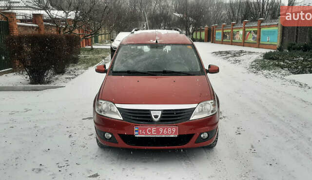 Красный Дачия Logan MCV, объемом двигателя 1.6 л и пробегом 178 тыс. км за 6650 $, фото 6 на Automoto.ua