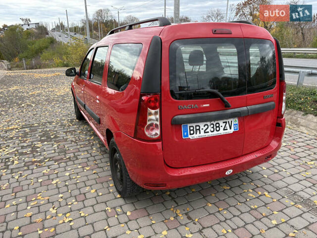 Дачия Logan MCV 2011 в Ровно на Automoto.ua Красный Дачия Logan MCV, объемом двигателя 1.6 л и пробегом 190 тыс. км за 5550 $, фото 8 на Automoto.ua