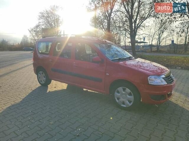 Красный Дачия Logan MCV, объемом двигателя 1.6 л и пробегом 190 тыс. км за 5700 $, фото 28 на Automoto.ua