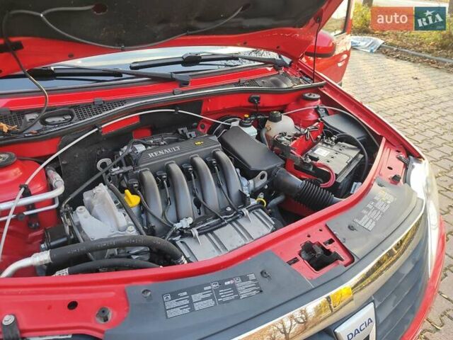 Красный Дачия Logan MCV, объемом двигателя 1.6 л и пробегом 190 тыс. км за 5700 $, фото 15 на Automoto.ua
