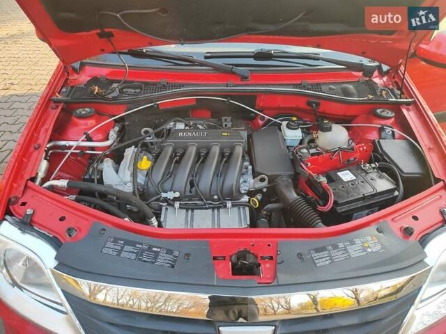 Красный Дачия Logan MCV, объемом двигателя 1.6 л и пробегом 190 тыс. км за 5700 $, фото 22 на Automoto.ua