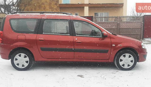 Красный Дачия Logan MCV, объемом двигателя 1.6 л и пробегом 178 тыс. км за 6650 $, фото 11 на Automoto.ua