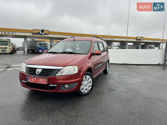Красный Дачия Logan MCV, объемом двигателя 1.6 л и пробегом 120 тыс. км за 7300 $, фото 14 на Automoto.ua