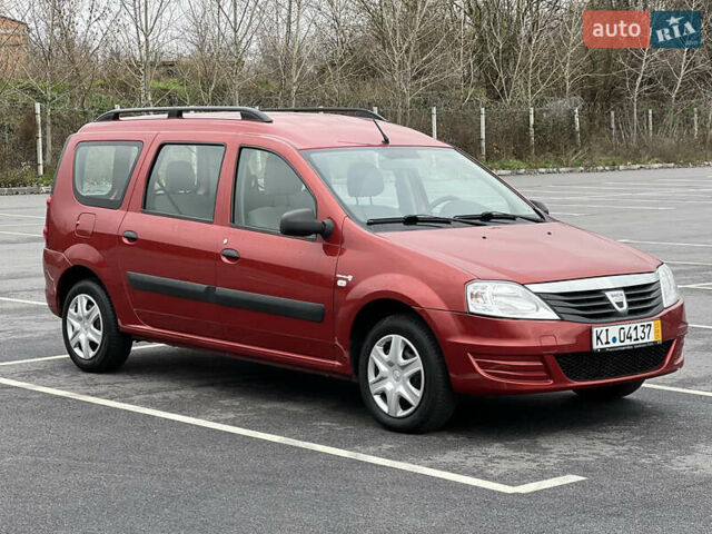 Красный Дачия Logan MCV, объемом двигателя 1.6 л и пробегом 161 тыс. км за 7200 $, фото 3 на Automoto.ua