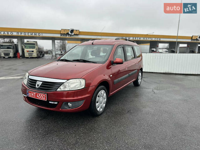 Красный Дачия Logan MCV, объемом двигателя 1.6 л и пробегом 120 тыс. км за 7300 $, фото 24 на Automoto.ua