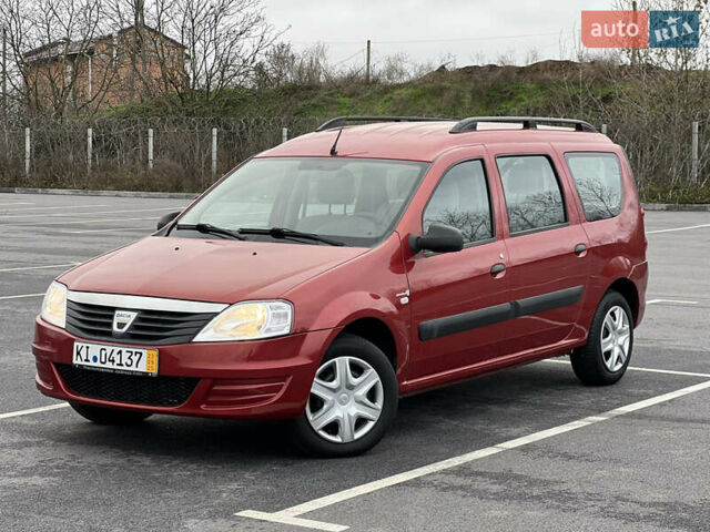Красный Дачия Logan MCV, объемом двигателя 1.6 л и пробегом 161 тыс. км за 7200 $, фото 27 на Automoto.ua