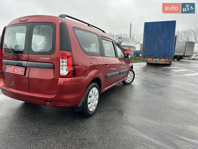 Красный Дачия Logan MCV, объемом двигателя 1.6 л и пробегом 120 тыс. км за 7300 $, фото 21 на Automoto.ua