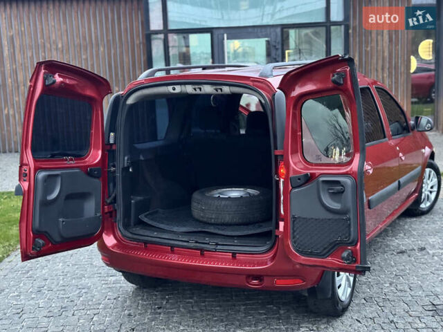Червоний Дачія Logan MCV, об'ємом двигуна 1.6 л та пробігом 218 тис. км за 6500 $, фото 13 на Automoto.ua