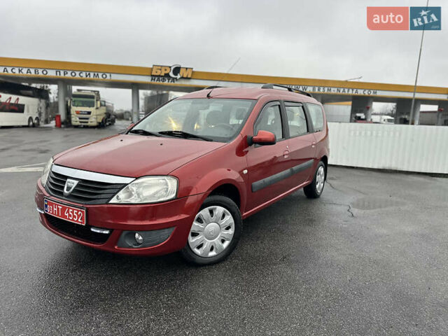 Красный Дачия Logan MCV, объемом двигателя 1.6 л и пробегом 120 тыс. км за 7300 $, фото 15 на Automoto.ua